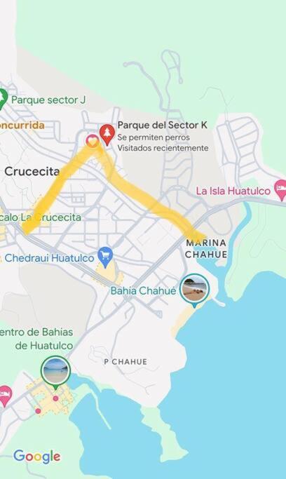 Casa Completa A 5 Minutos De La Playa En Crucecita Huatulco Santa Cruz Exterior foto